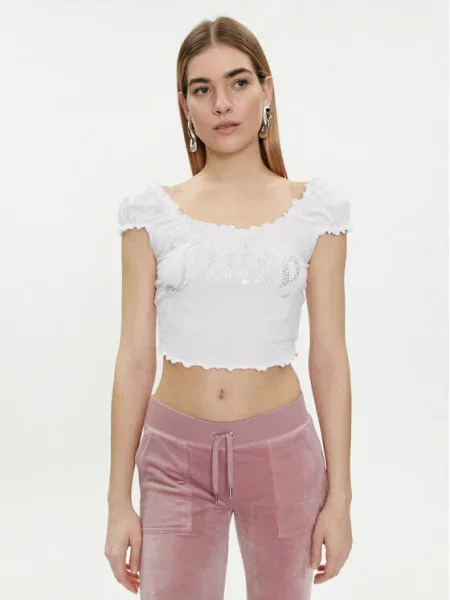 Bluza Juicy Couture bela