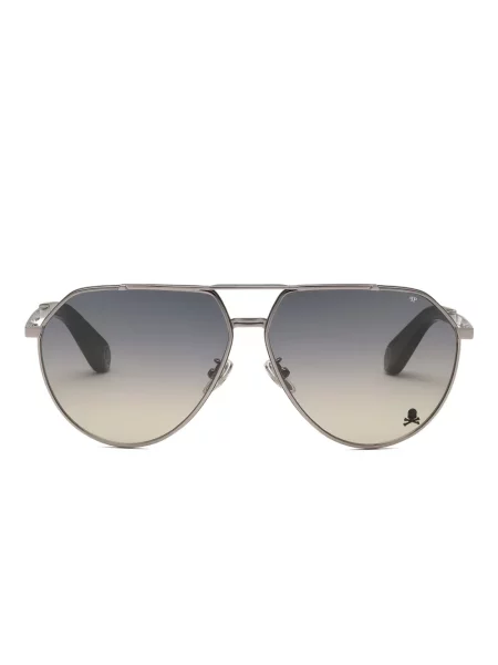 Ochelari de soare Philipp Plein Eyewear argintiu