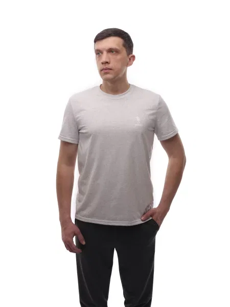 Футболка STREAM світло-сірий віскоза/поліестер сіра