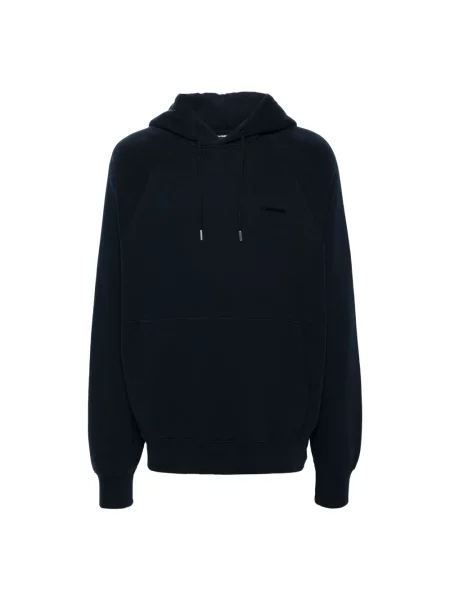 Bluza z kapturem J.lindeberg z kapturem casual niebieska