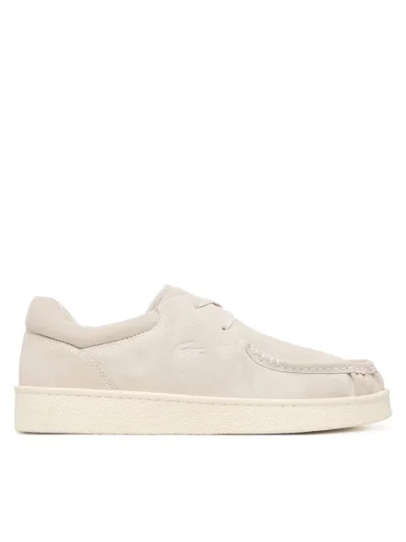 Κλειστά παπούτσια Lacoste Κρεμ