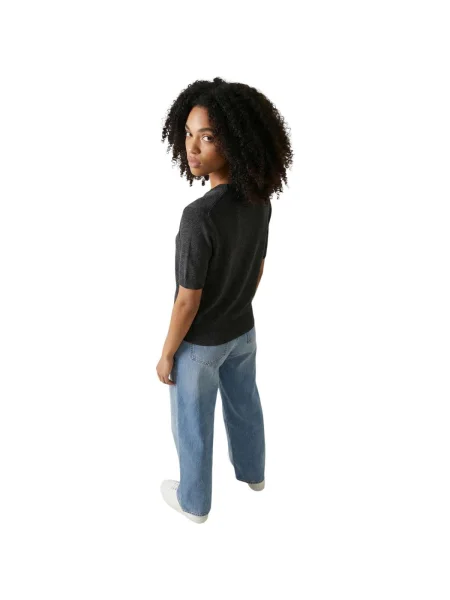 Calvin Klein Jeans Sveter melírovaná / biela sivá