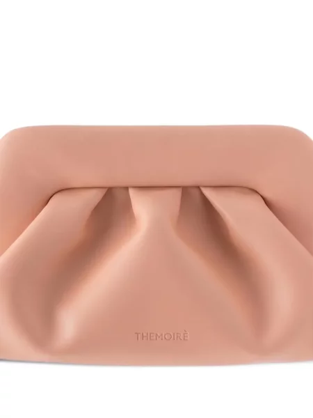 Listová kabelka Themoirè ružová