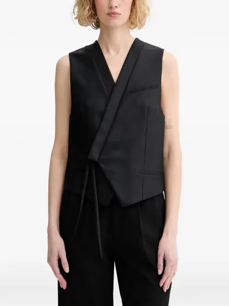 Vestă Kenzo fără mâneci plic negru