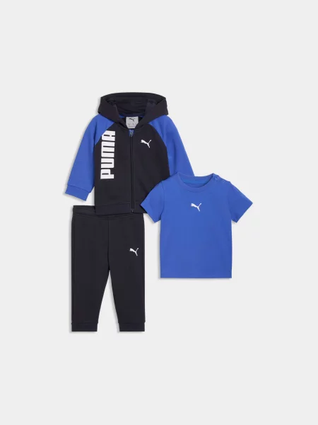 Футболка Puma з капюшоном синя