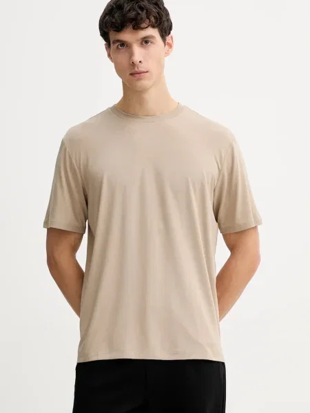 Rag & Bone tricou uni bej