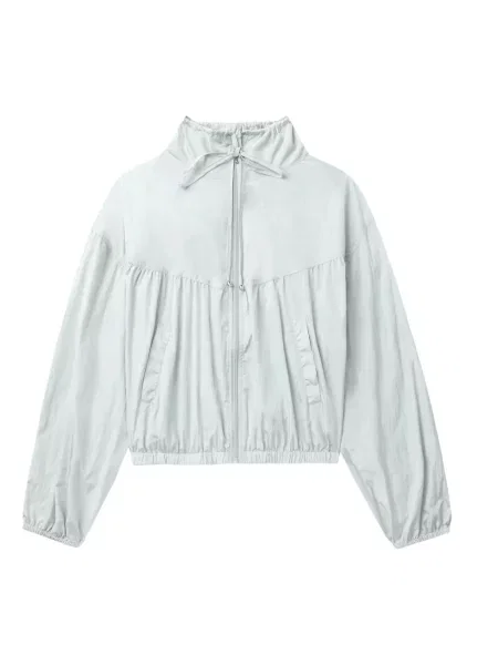 Lekki kurtka Tout A Coup szara