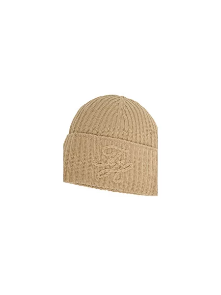 Čepice Tommy Hilfiger Th Elevated Script béžová