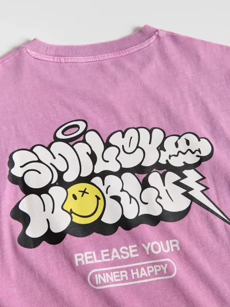 Reserved Футболка SmileyWorld® фуксія 