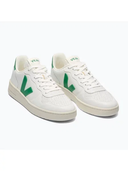 Női cipő VEJA Prime white/emerald. Méret: 43 EU fehér