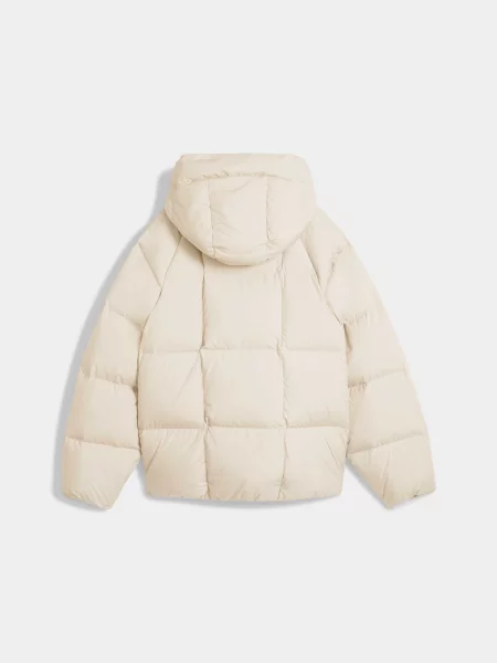 Пуховик PUMA Hooded Down Puffer Jacket комбінований верх білий