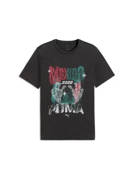 PUMA koszulka o luźnym kroju Fanpack Bespoke Akcesoria S czarny