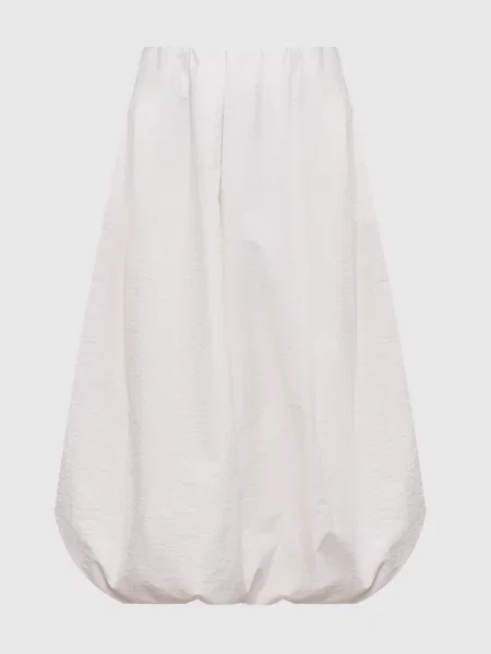 Спідниця Bubble Hem Brunello Cucinelli біла