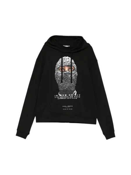 Bluza z kapturem Ih Nom Uh Nit z kapturem czarna
