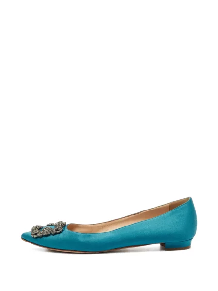 Balerini Manolo Blahnik albastru