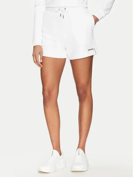 Guess Jeans Pantaloni scurți sport roz