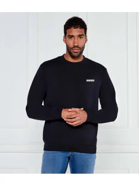 Napapijri Hanorac B-SMALL BOX C | Relaxed fit negru