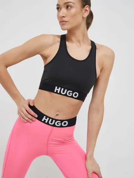 HUGO Sportovní podprsenka černá