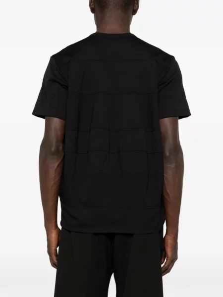 Тениска Comme Des Garçons Homme Plus с кръгло деколте черно