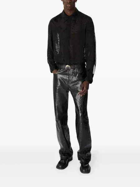 Pantaloni Marine Serre negru