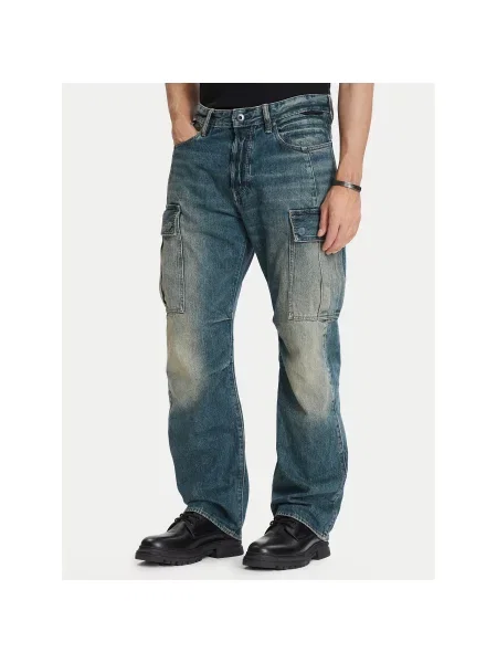 G-Star Raw Džinsai Contor 3D Regular Fit mėlyna