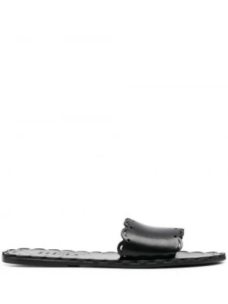 Sandale Red(v) din piele negru
