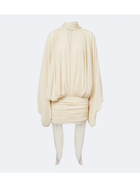 Rochie De La Vali din șifon alb