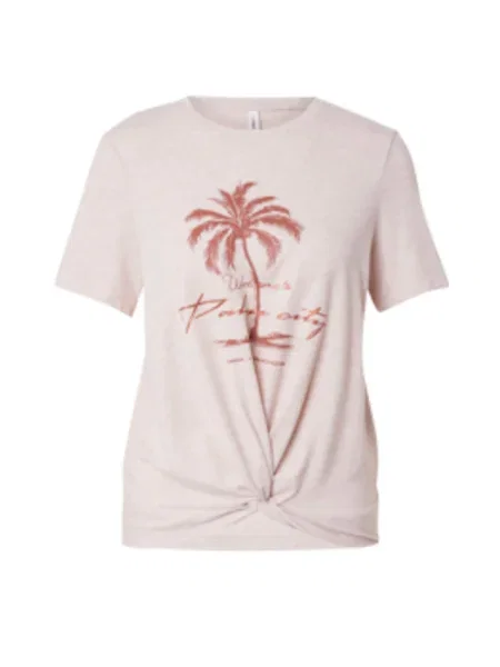 ONLY Tricou ONLCARRIE maro gri
