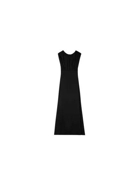 Sukienka midi Jil Sander czarna