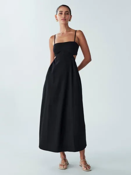 St MRLO Rochie PRESTON' negru