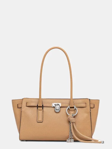 MICHAEL Michael Kors torebka tote skórzana brązowa