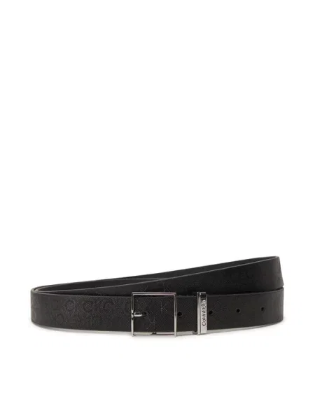 Calvin Klein Dámský Branded Loop Square Belt černá