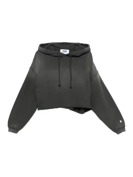 Bluza z kapturem Golden Goose szara