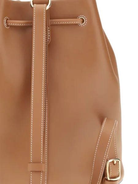 Rucsac Loro Piana din piele maro