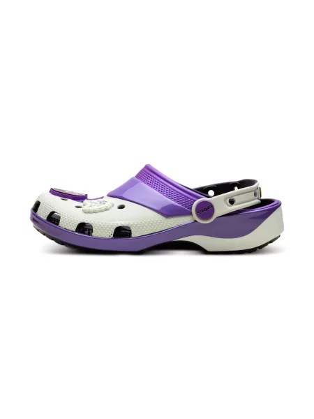 Klapki mules dziecięce Crocs fioletowe