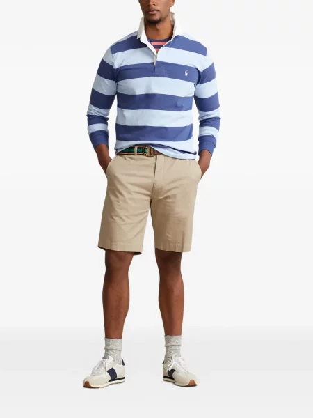 Gulerat șosete Polo Ralph Lauren de lână cu dungi negru