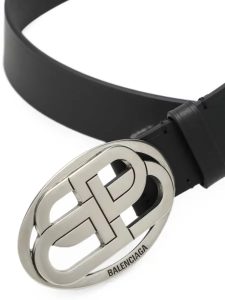 Cu centură curea Balenciaga negru