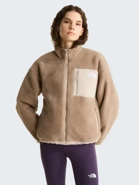 Куртка-шерпа The North Face W YUMIORI REVERSIBLE JACKET бежевий