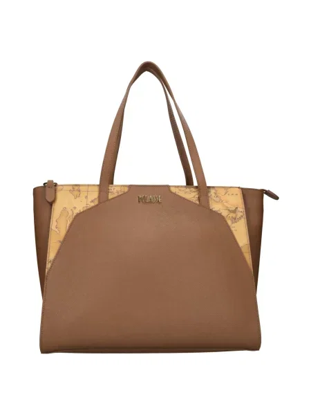 Shopperka Alviero Martini 1a Classe skórzana brązowa