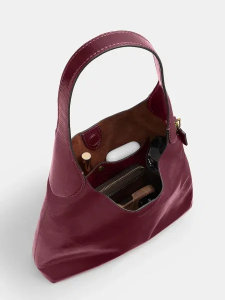 Coach сумочка hobo шкіряна Glazed Leather Brooklyn 28