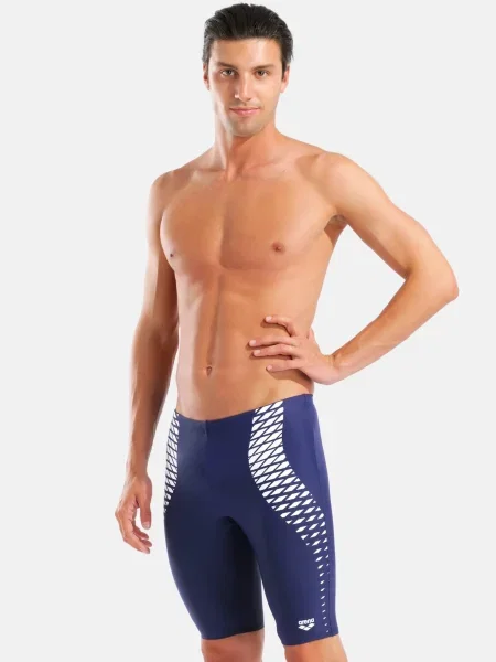 ARENA Športne kopalne hlače Openings modra bela