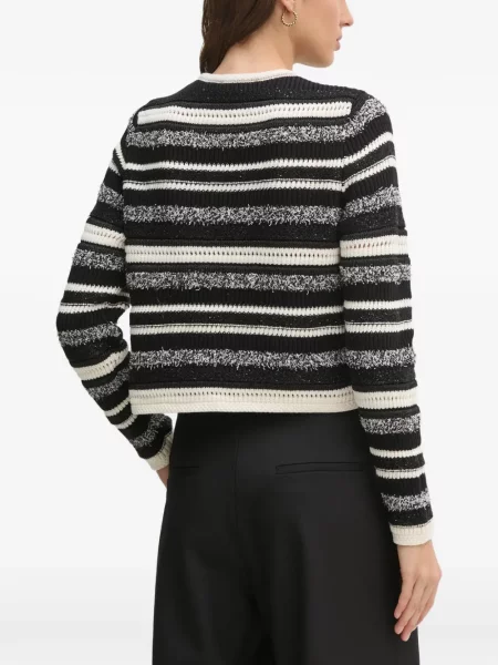 Cardigan Oui cu dungi negru