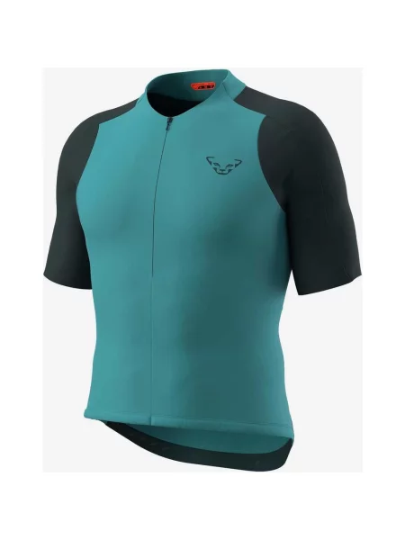 Koszulka rowerowa Dynafit Ride Light Half Zip krótki rękaw S niebieska
