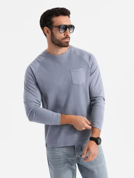 Ombre Majica plavi traper bijela