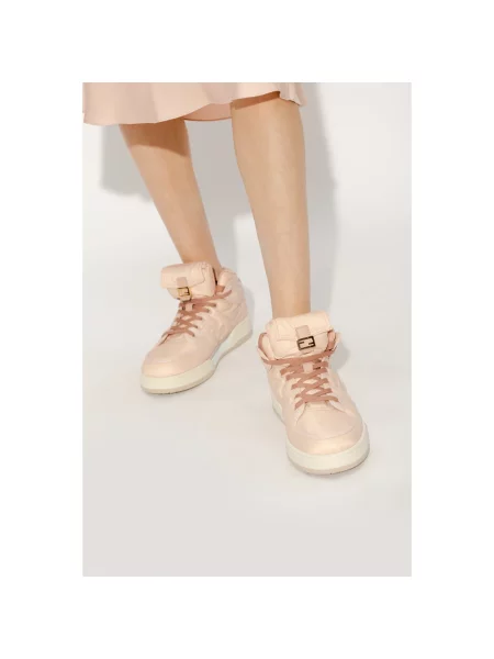 Sneakersy Fendi różowe