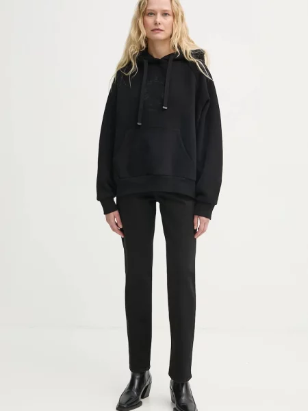Traperice G-Star Raw za žene visoki struk crna