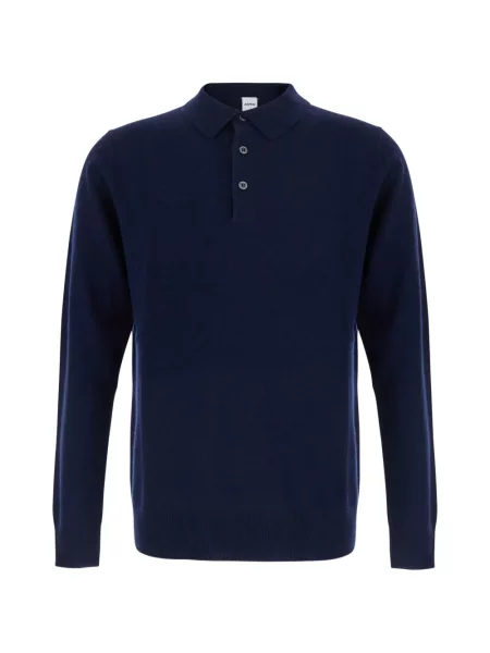 Tricou polo Aspesi albastru
