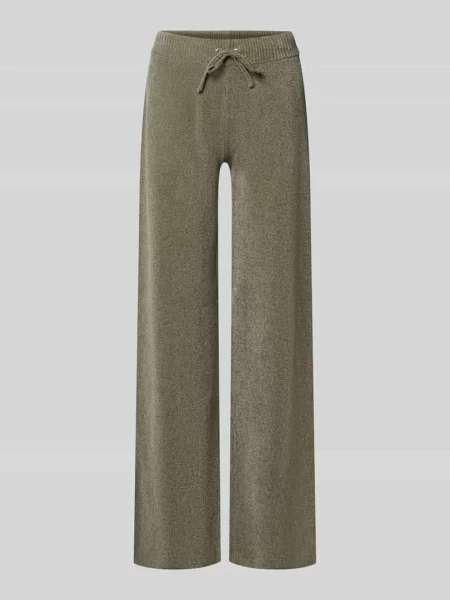 Spodnie dresowe z tunelem Juicy Couture oliwkowe