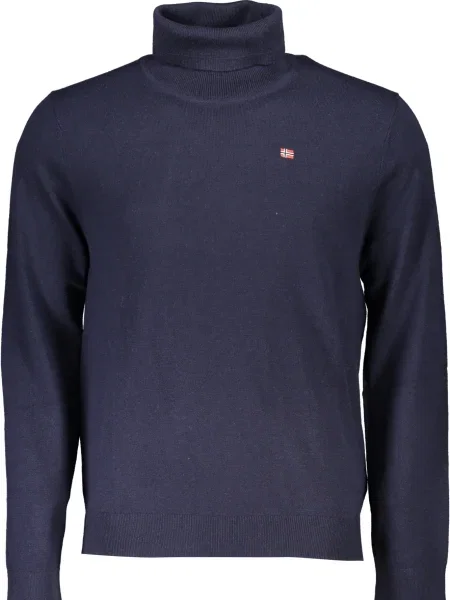 Sweter Napapijri niebieski