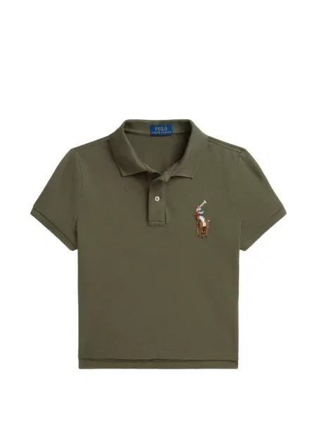 Dětské polotričko Polo Ralph Lauren zelené